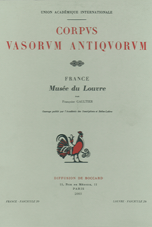 Corpus Vasorum Antiquorum – Fasc. 39/26