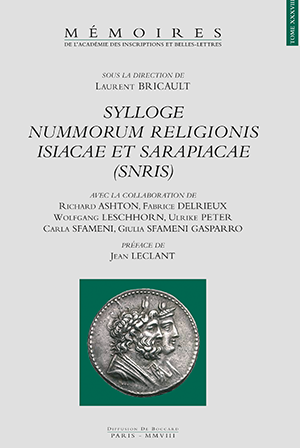 Tome 38. Sylloge Nummorum Religionis Isiacae et Sarapiacae (SNRIS)