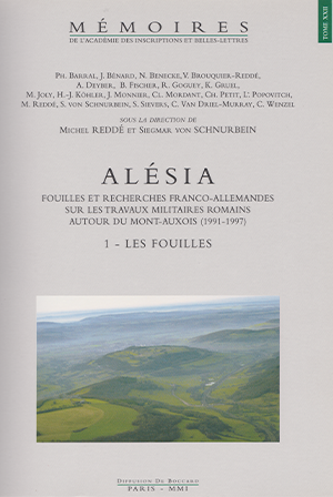 Tome 22. Alésia. Fouilles et recherches franco-allemandes sur les travaux militaires romains autour du Mont-Auxois (1991-1997)