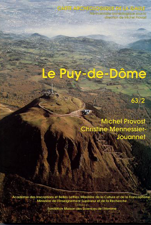 Carte archéologique de la Gaule 63-2 : Le Puy-de-Dôme