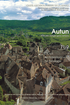 Carte archéologique de la Gaule 71-2 : Autun, atlas des vestiges archéologiques