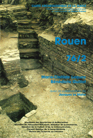 Carte archéologique de la Gaule 76-2 : Rouen
