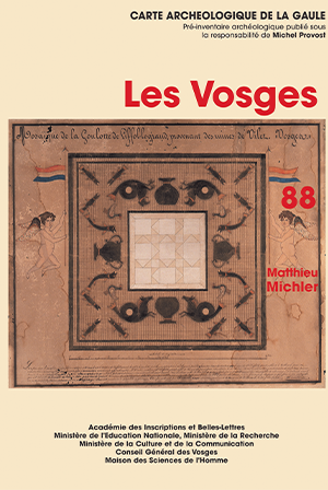 Carte archéologique de la Gaule 88 : Les Vosges