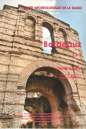Carte archéologique de la Gaule 33-2 : Bordeaux