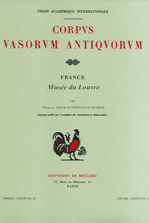 Corpus Vasorum Antiquorum – Fasc. 25
