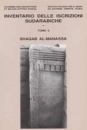 Inventaire des inscriptions sudarabiques – T. II