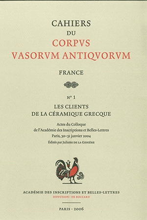 Corpus Vasorum Antiquorum – Fasc. 1 à 18