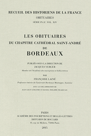 Recueil des Historiens de la France, Obituaires, vol. 14