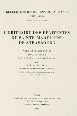 Recueil des Historiens de la France, vol. 21