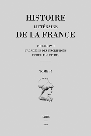 Histoire littéraire de la France. Tome 47