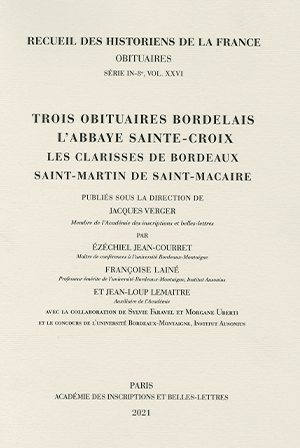 Recueil des Historiens de la France, vol. 26