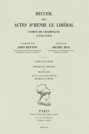 Chartes et diplômes relatifs à l'histoire de France