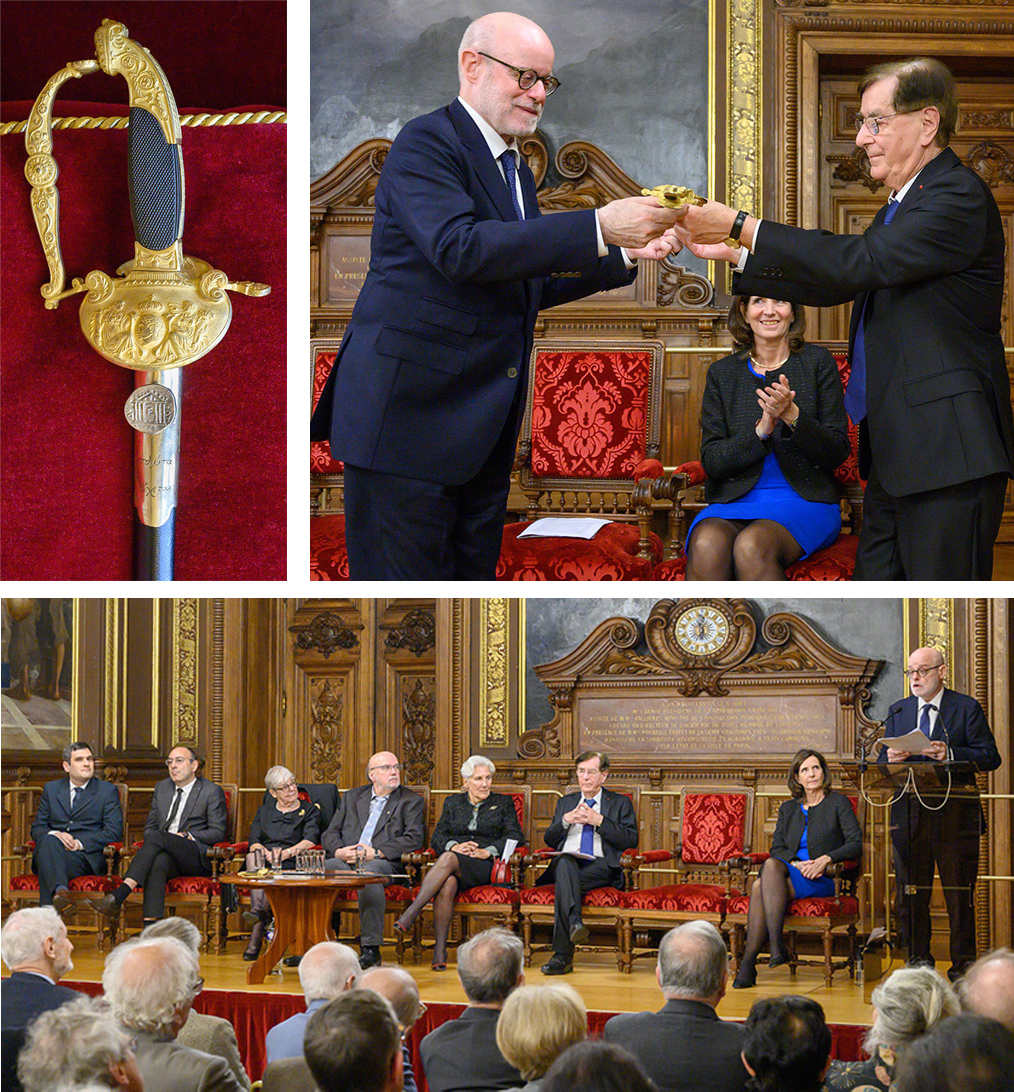 Cérémonie de remise d&rsquo;épée de M. Philippe HOFFMANN