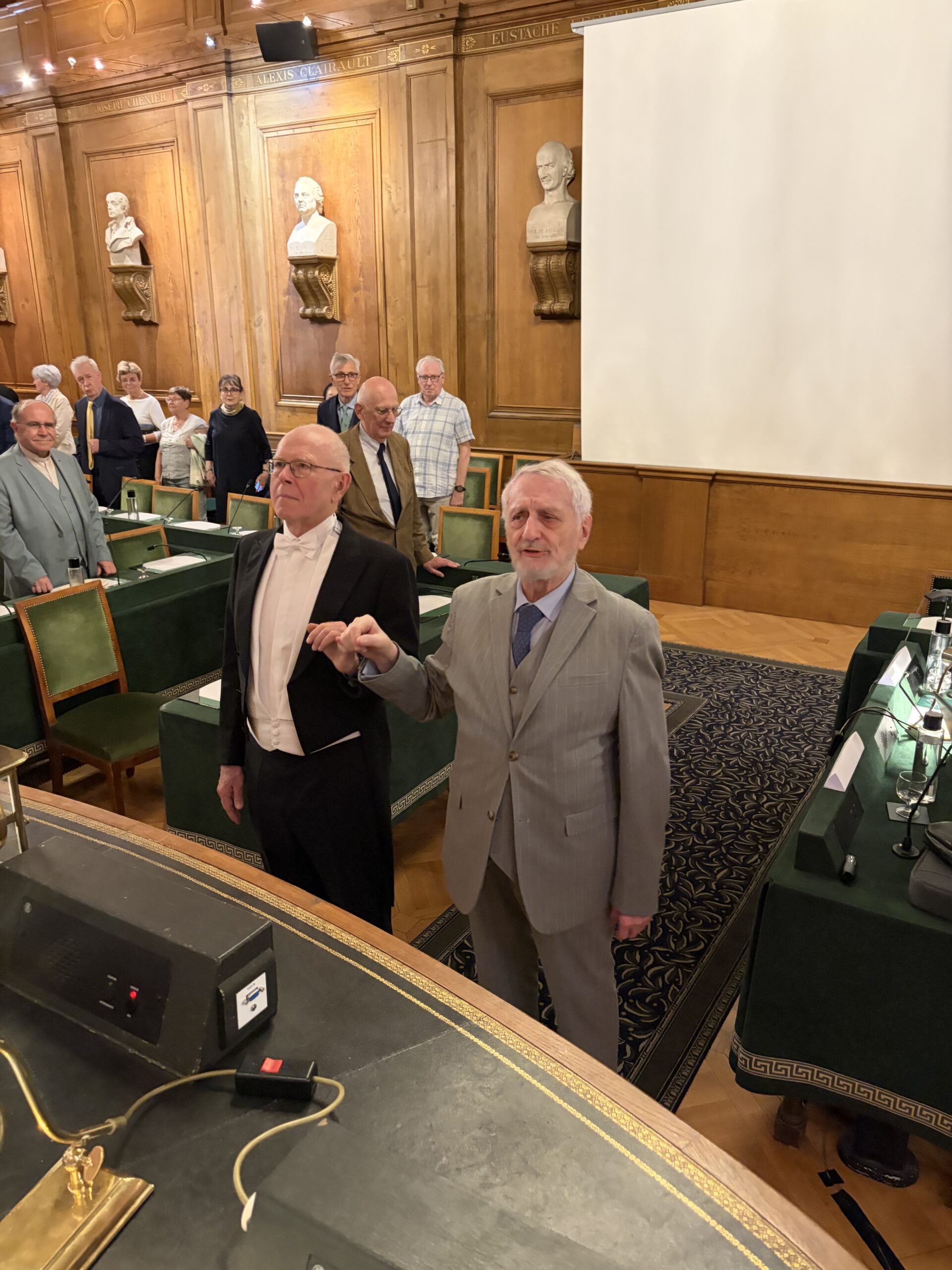 Réception d’un Associé étranger : M. Michael MacCORMICK