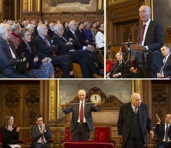 Cérémonie de remise d&rsquo;épée de M.  Dominique BARTHÉLEMY